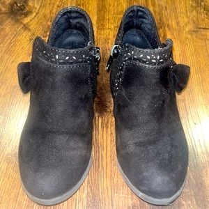 Jumping Beans Motivating Bow Ankle Boots